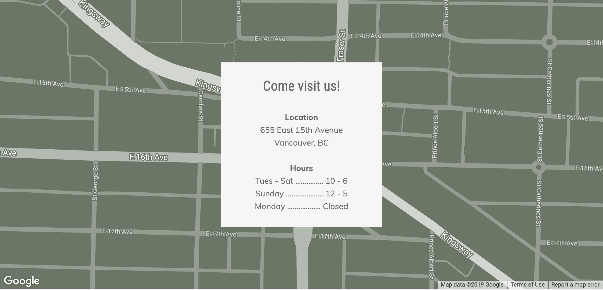 Map in Handy demo